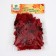 Decor "maple leaf", set 50 pcs, red color
