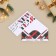 The envelope for the money "New Year's cage", 16.5 x 8 cm, New Year