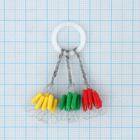 Silicone Salmo Salm Size 002/M, 30 pcs.-1