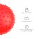 Massage ball, D = 20 cm, 50 g, MIX color