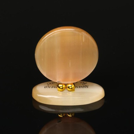 Product on stand No. 1 "Mandala", Selenite-3