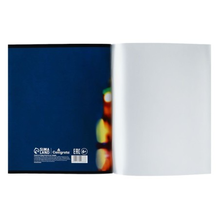 Subject note Calligrata Top "School Style", 48 sheets in a cage English, with reference material, plastic cover, offset unit-5