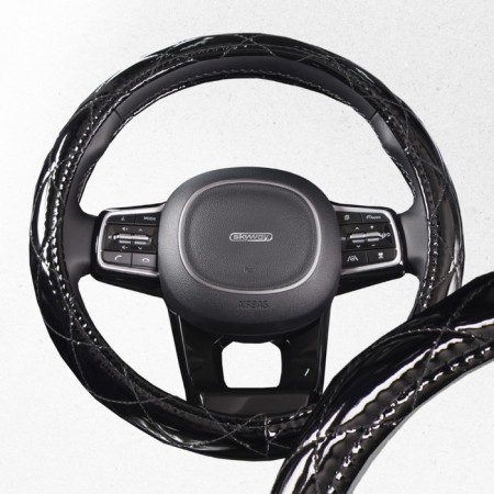 Skyway braid, Polyester, size m, black with black stitching, Eco, S01105002