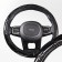 Skyway braid, Polyester, size m, black with black stitching, Eco, S01105002