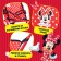 Puppet stroller "Minnie" cane, metal frame