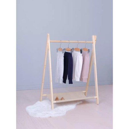 Children's pants on a wide Rant Base elastic band, height 74 cm, color light gray melange-3
