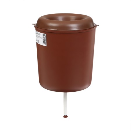 Garden washbasin, 3 l, plastic, brown, Greengo-1