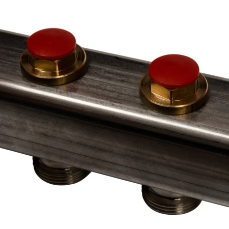 Collector Group Stout SMS 0912 000009, 1 "x3/4", 9 outputs, without consumables, stainless steel steel-6