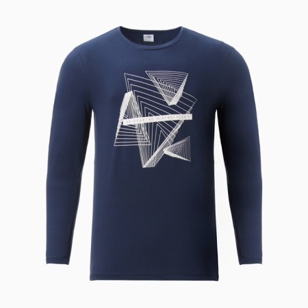 Jumper male, blue color, size 48-8
