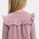 Платье для девочки с рюшей KAFTAN "Basic line", размер 32 (110-116), цвет сиреневый