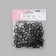 Step ring, plastic, 10 mm, 100 pcs, black color