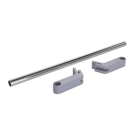 Radiator of heating radiator 6 sections, 16 x 415 mm, gray