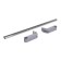 Radiator of heating radiator 6 sections, 16 x 415 mm, gray