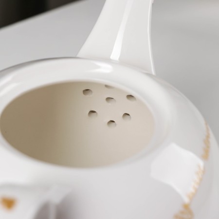 Porcelain kettle "Crazy tea party", 1.2 liters-3