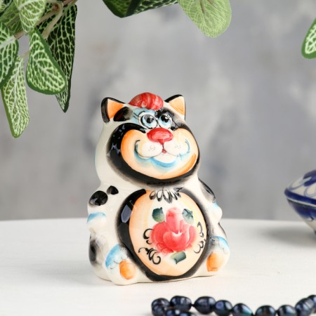 Souvenir "Cat Fedya", gzhel color-1