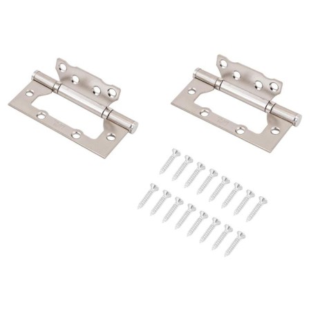 Loop overhead without insert MCL 4x3x2 mm SN box 2 mm, color mat. Nicel 2 pcs