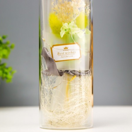 Nightlight "Beautiful bouquet" LED from batteries LR1130 6.5x6.5x19 cm Risalux-4