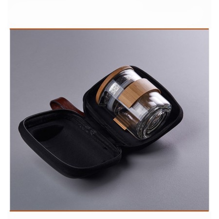 A set for the tea ceremony 4 items, for 2 persons, a cup, a kettle-4