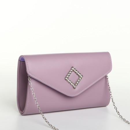 Female bag on a magnet, lilac color-2