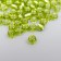 6/0 round beads in the bottle "light green" transparent-color 20 g