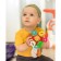 Developing toy - rattle, "ball - ratchet", rattle, color of mix, crumb I
