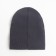 Two-layer children's hat, dark gray color, size 50-54