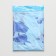 The bathroom curtain "Dolphins", 180 × 180 cm, polyethylene, blue color