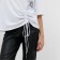 Women's T-shirt with Kulika Minaku Regular Fit: White color, rn 50