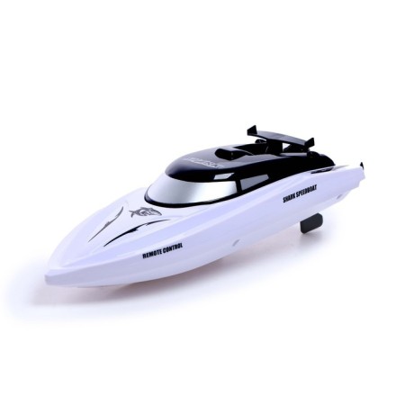 Radio -controlled boat "Shark", 2 in 1, works from the battery-4