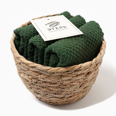 A set of decorative napkins Ethel Green 30x30cm., 3pcs, 100%HL.-7