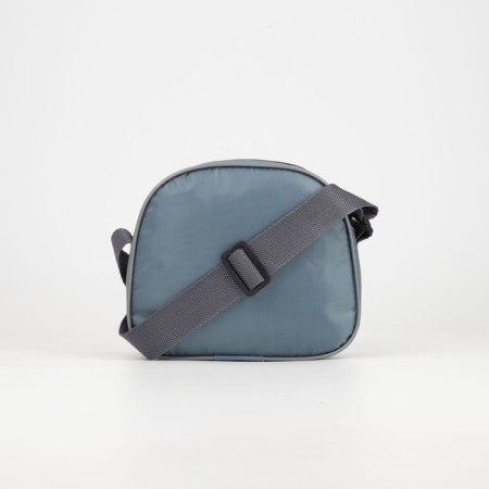 Baby Bag on a zipper, adjustable belt, gray color-1