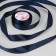 Satin tape, 25 mm × 23 ± 1 m, sapphire color No. 120