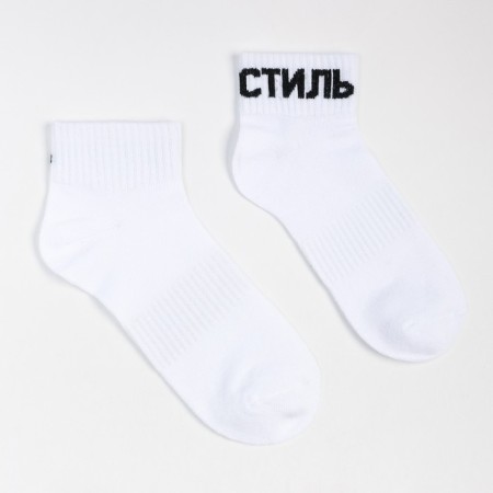 Women's socks "style", white color, size 23-25-1