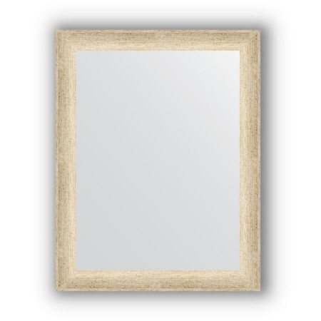 Mirror in the baguette frame - aged silver 37 mm, 36 x 46 cm, evoForm