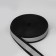 Reflective ribbon tape, 20 mm, 10 ± 1 m, black color