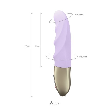 Pulsator-Mini Fun Factory Stronic Petite, silicone, purple, 17 cm-10