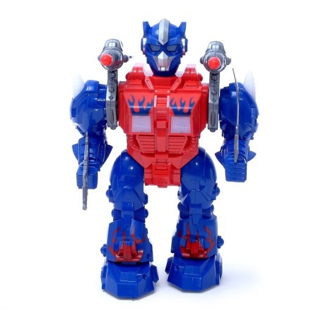 The Optimus robot, walks, shoots, light and sound effects, works from batteries-1