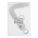 Overflow for Aquant washing, with a chrome mirror grill d = 36 mm, round