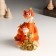 Piglite Polystone "Dragon with a baby, with gold coins" 10.2x8.8x14 cm