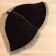 Bath cap from the "premium" sheepskino straight seam, black