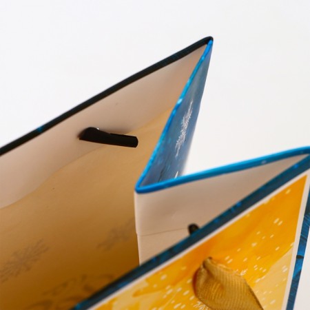 New Year. New Year's gift package for the bottle "Bant", 13 x 36 x 10 cm.-2