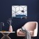 Interior stickers "cube", mirror, wall decor, panel 45 x 51 cm, 15 email
