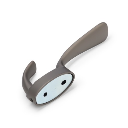 Furniture hook Cappio Sea, two -rod, zinc, color graphite-5