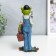 Souvenir Polystone Lak "Frog - locksmith" 17x6.8x8.8 cm