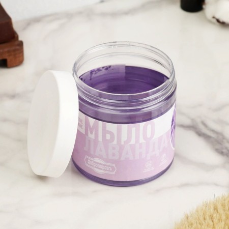 Lada thick soap "Lavender", Bannoye, Dobroparov 450 ml