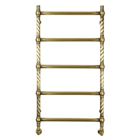 Water heated towel rail Domoterm "vintage" P5, 500x950 mm, bronze-1
