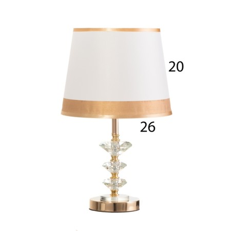 Board lamp "Melita" E27 40W gold 26x26x46 cm Risalux-5