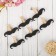 Decorative clothespins "mustache" set 6 pcs.