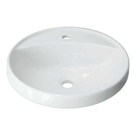 Sinita Luxe Art INSIDE sink, white