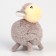 Soft toy "sheep" on a key fob, 12 cm, color mix